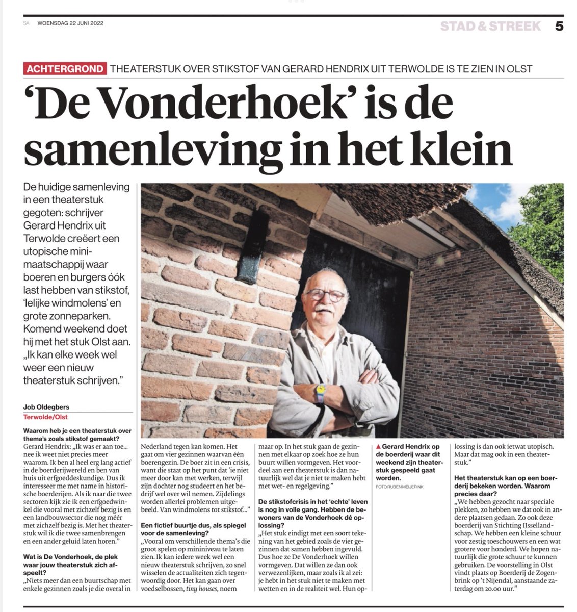 Er zijn nog enkele kaartjes te koop. Wees er snel bij! Ga naar Bit.ly/vonderhoekolst