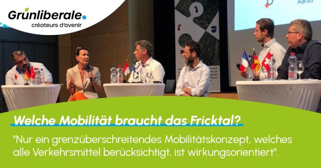 Nur ein grenzüberschreitendes #mobilitätskonzept, welches alle #verkehrsmittel berücksichtigt, ist wirkungsorientiert.
#grünliberal #weiterdenken #verkehr #fricktal