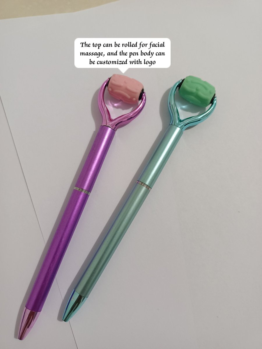 Dear stationery owners, our factory has launched a new model. It is a pen with children's decompression massage and rotating core writing.  WhatsApp+8613857196798