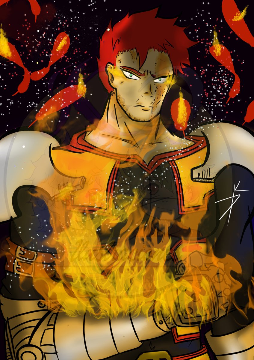 DilustracionesK's tweet photo. Adelantandome a lo que pueda pasar en el capitulo de mañana... Es el Enji mas up que he hecho creo... Y pensemos que todo sale bien y le ponen una protesis? Vamos Hori... es un personaje enorme!! #MHASpoilers #mha356 #mha357 #Endeavor #todoroki #numberonehero #flamehero https://t.co/pIAnz7zgP9