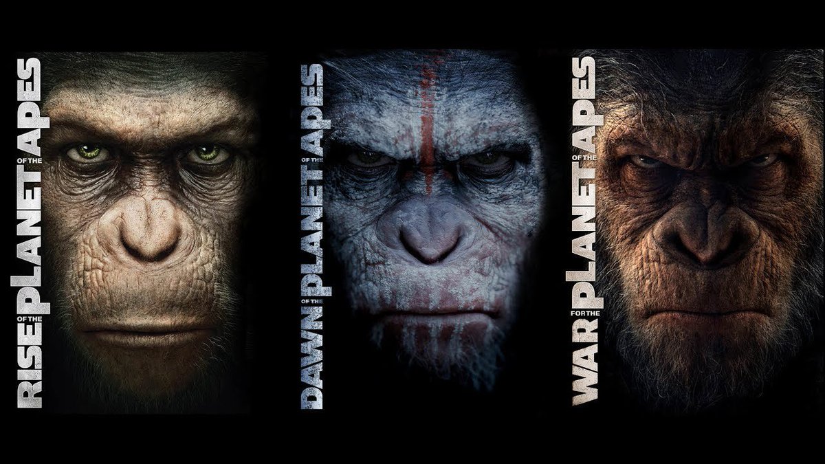 blurayangel's tweet photo. Planet of the Apes is one of the best trilogies of all time https://t.co/EAwtUjO9yz