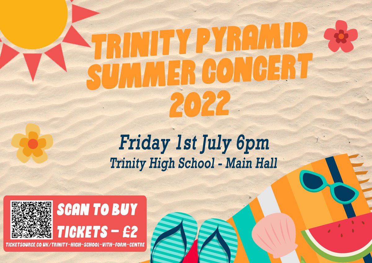 THS_PA's tweet photo. We are so excited to be able to announce that the Trinity Pyramid Summer Concert has returned! Buy your tickets now! https://t.co/KBOkYu0X6J @crstssf @WalkwoodSchool @WoodfieldA @Birchensale https://t.co/tjnks23ABc