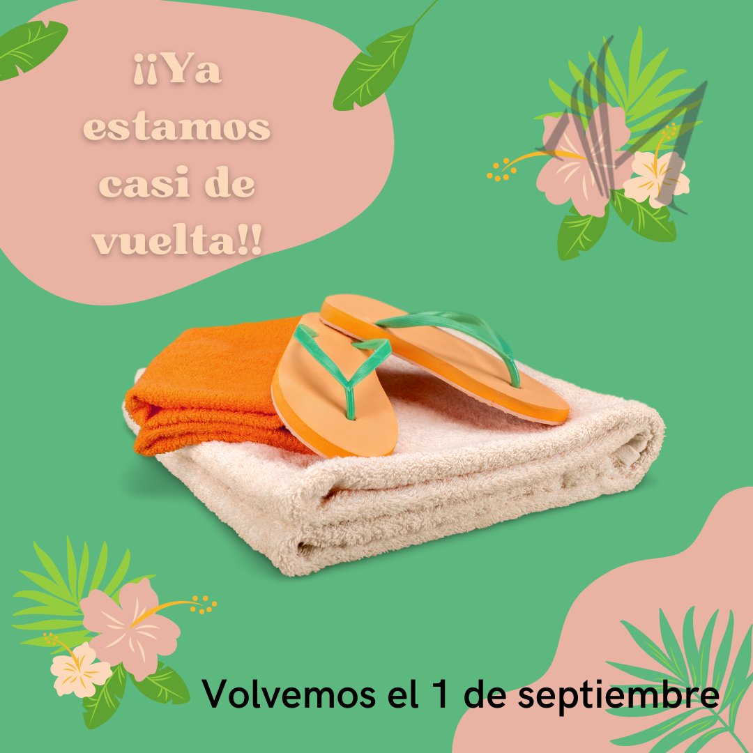 equilibriumsvq's tweet photo. ¡El 1 de septiembre estamos de vuelta!

#fisioterapia #medicina #psicoterapia #podologia #ejercicioclinico https://t.co/Hmi3gqRxqj