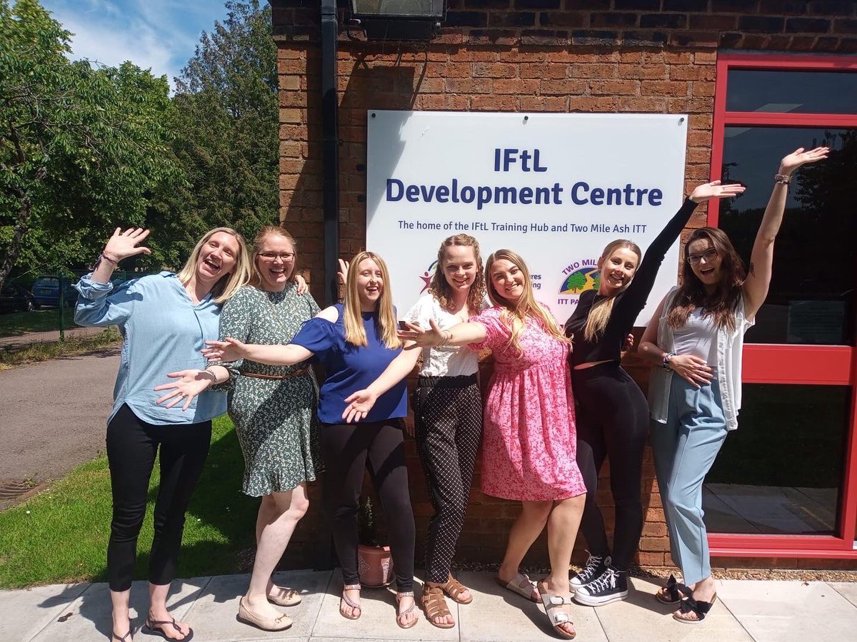 TMAITTP's tweet photo. Last day of training for our year 3 undergraduates! 

We are incredibly proud of you and wish you luck with your final assignment grades and award of degree and QTS!👏🙌 

#teachertraining #tmaittp #soontobegraduates #teachertrainingmiltonkeynes #proud https://t.co/vLEAi5ESAU