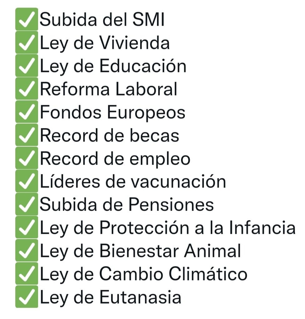 Todas estas son medidas tomadas pr el Gobierno d 🇪🇦pero si las CCAA no las ejecutan con ls dineros q les han dado para ello no se puede culpar al Gobierno d 🇪🇦 se debe culpar a ls presidentes y alcaldes q no ejecutan esas ayudas y s quedan ls 💶 ¿donde? Seguramente en su bolsillo