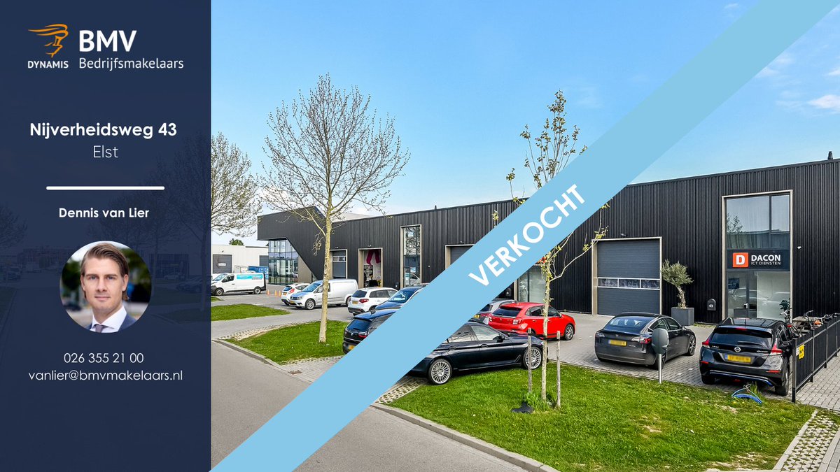 𝗕𝗲𝗱𝗿𝗶𝗷𝗳𝘀𝗵𝗮𝗹 𝘃𝗮𝗻 𝗰𝗮. 𝟯𝟳𝟱 𝗺² 𝘂𝗶𝘁 𝗯𝗲𝗱𝗿𝗶𝗷𝘃𝗲𝗻𝗰𝗼𝗺𝗽𝗹𝗲𝘅 𝘃𝗲𝗿𝗸𝗼𝗰𝗵𝘁!

📩 bedrijven@bmvmakelaars.nl
☎️ 026 355 21 00

#BMVMakelaars #Dynamis #verkocht #transactie #Elst