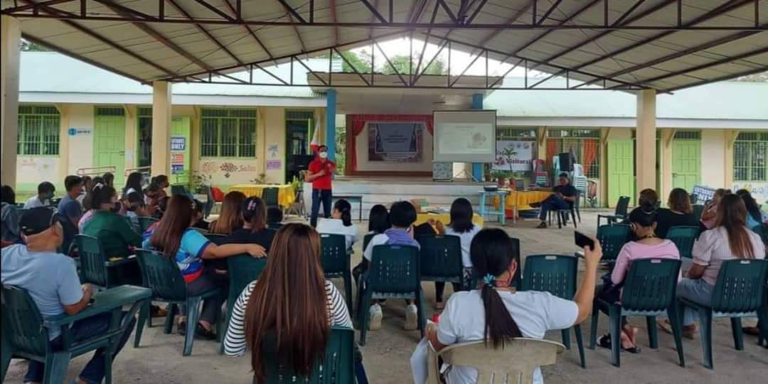 RcyDavao's tweet photo. LOOK | The Philippine Red Cross - Davao City Chapter, Red Cross Youth conducted an YVOM Dissemination organized by the RCY Advisers League President, Ruthlyn H. Sumandang, PhD, at the Columbus Elementary School, Barangay Buda Proper, Davao City, last June 10, 2022. https://t.co/QuDfEA19pA