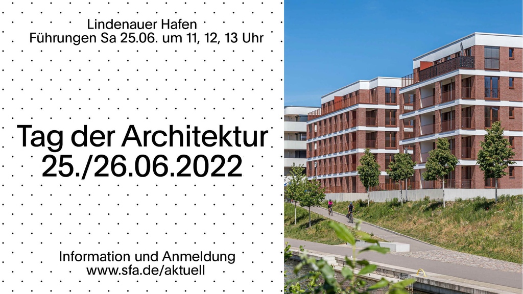 Dieses Wochenende ist wieder #TagderArchitektur – wir freuen uns, in diesem Jahr mit gleich vier Projekten vertreten zu sein. Eines davon sind unsere Wohnhäuser am Lindenauer Hafen in #Leipzig.

Projektübersicht &amp; Anmeldung: bit.ly/3y19WAL