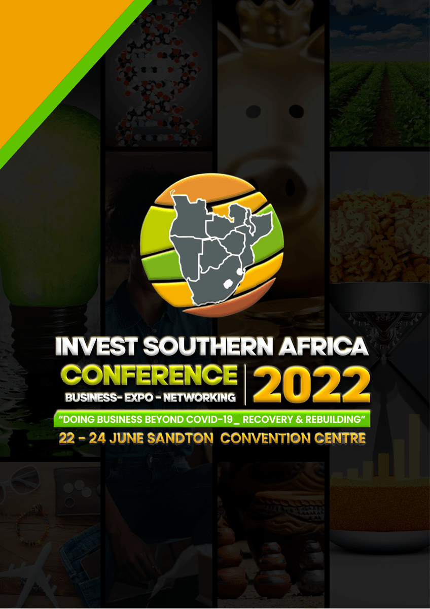 ICAN4IR's tweet photo. @ICAN4IR  along with Dr. David Molapo will be at the 
@InvestSouthernA Conference 22 - 24 June 2022 at Sandton Convention Centre | Come unlock your Investment opportunity. https://t.co/jTgXFwjuFD