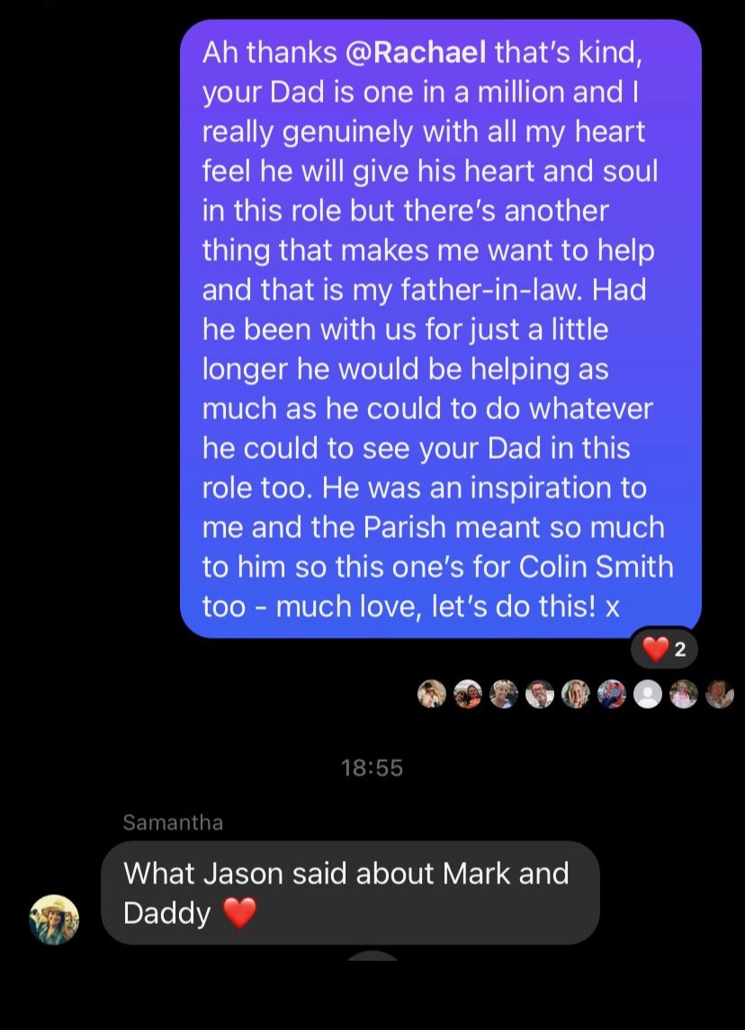 jasongleave's tweet photo. Apart from the obvious experience &amp; qualifications @mark_labey can bring to the role of Connétable of the @PGrouville some of you may wonder what else makes @samgleave and I so passionate about our support of the campaign.
Well here it is.
#VoteMark 
#grouville
#JSY22 https://t.co/GCo9BULeQU