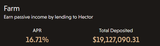 yield_mr's tweet image. Stablecoin with 16% APR? After @anchor_protocol it is hard to find another stablecoin option with 16% APR.

You can use @HectorDAO_HEC farm with $TOR, $DAI and $USDC to farm some $wFTM.