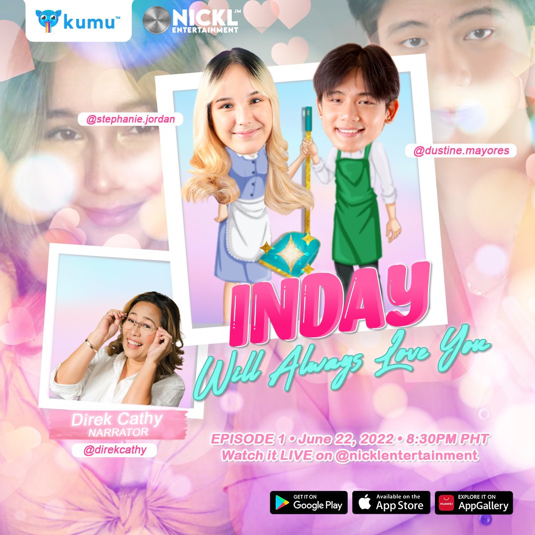 nicklentph's tweet photo. #KumuseryeWithDustPhan na later, 8:30PM LIVE sa @nicklentertainment on @kumuPH! Kitakits mga Cleaners! 🥰
#nicklentertainment #dustphan #dustinemayores #stephaniejordan https://t.co/E5kul3Sot4