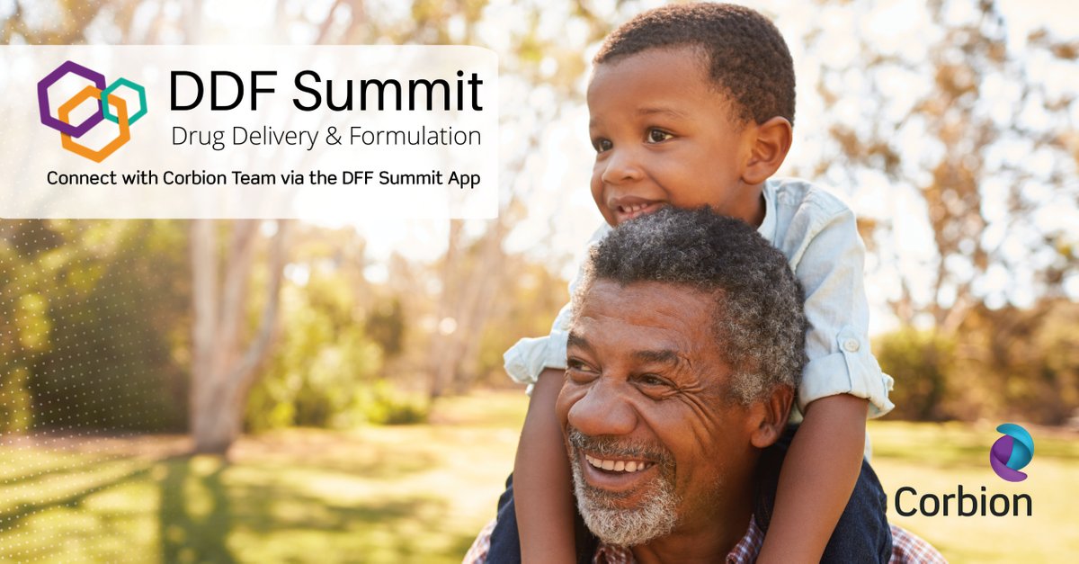 Will you be at #DDFsummit in Berlin this year? Come meet our team &amp; discover how @CORBION can help you develop the next ground-breaking drug formulations for controlled release💊

#drugdelivery #drugformulation #biomaterials  #biomedical  #polymers #controlledRelease