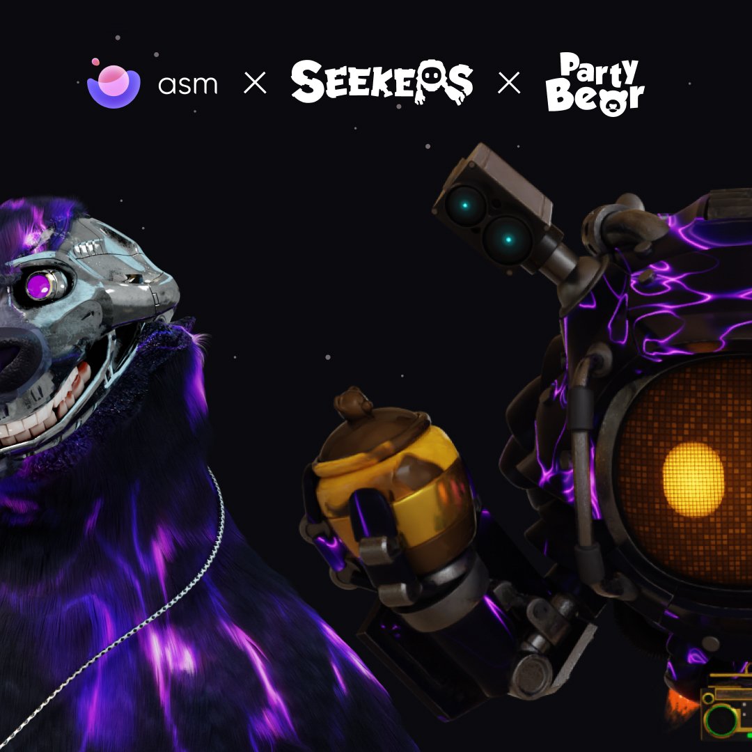 seekers_xyz's tweet image. After being Altered in transit and Bearly making it back in one piece, this luminous purple paint covers these Seeker’s exterior and ripples like a wave.

Welcome, the first of the OverSeekers.

@altstatemachine @partybear @flufworld @futureversexyz