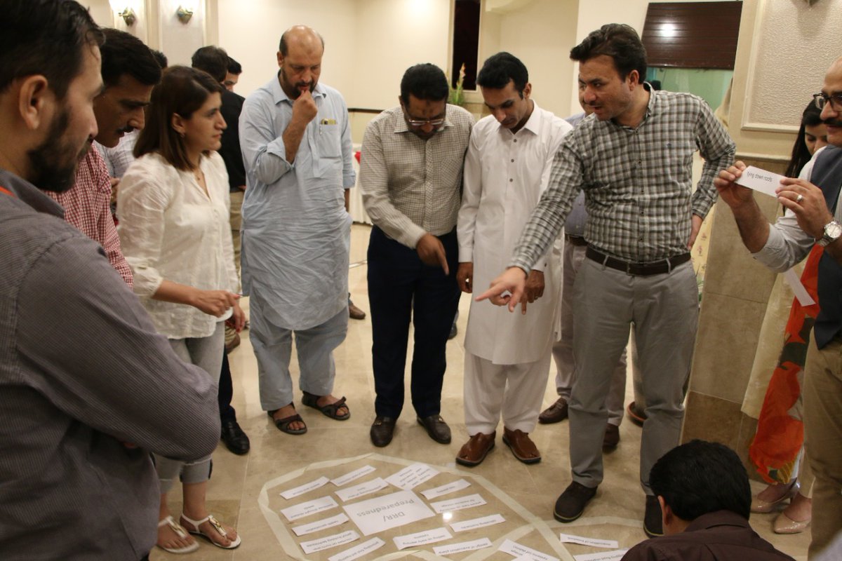 PRC_official's tweet photo. Under its #ForecastbasedFinancing Project, Pakistan Red Crescent in collaboration with German Red Cross has organized a capacity building workshop for Staff of @PRC_official National and Provincial branches, @ifrc, @ICRC and Partner National Societies.
#PMD #Islamabad #Workshop https://t.co/yyNoZzz9cA
