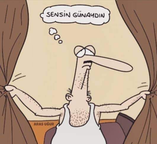 Günaydınlar🙃😃🙋‍♀️🌞☕️🍀