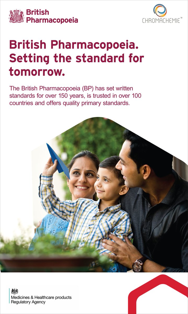 The British Pharmacopeia can help you delivery quality medicines to the market with confidence -

Chromachemie can help you with your primary standards requirement, connect with us to learn more about BP standards.