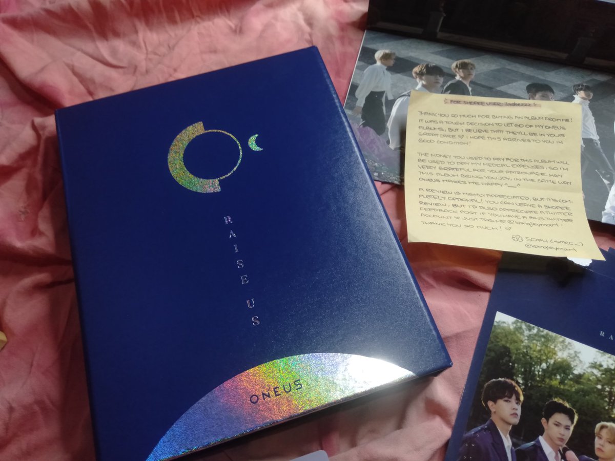 ZL7here's tweet photo. 💌: #layzmails
Hello @kanqleymart thank you for bringing my Raise Us album safe🥹, I promise I'll take a good care of this album just like u did, it has no dents nor marks, get well soon and take care please, God bless🥰 https://t.co/6VmbjrVxj4