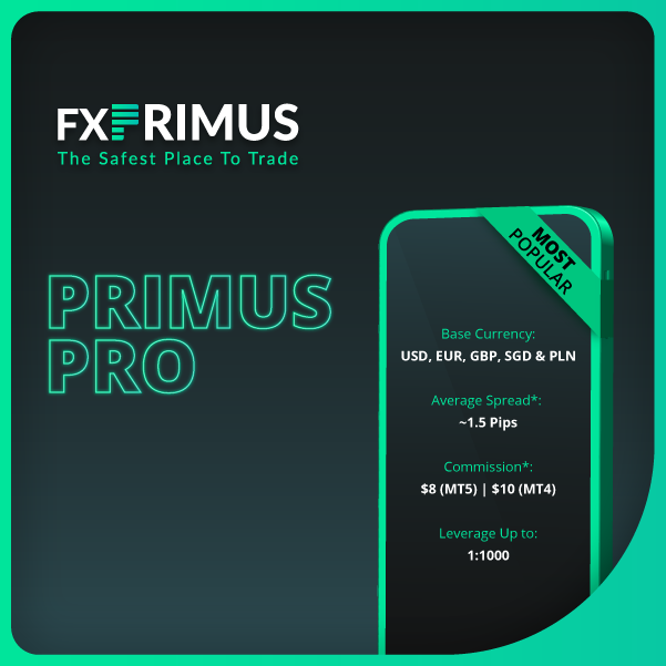FXPRIMUS's tweet photo. Why the Primus Pro account is the most popular one?
Check out our account types and choose your favourite one!
https://t.co/z6EMXReOe4
#fxprimus #forextrading #Primusproaccount #accounttypes
The products advertised are only available to clients under Primus Markets. https://t.co/QIx9x7x5mL