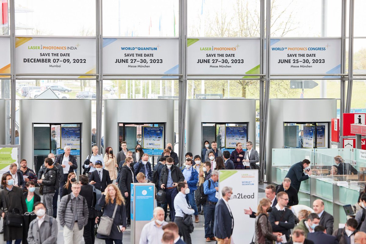 Messe München (@messemuenchen) on Twitter photo To mark its start, #automatica is announcing the very latest news: from 2023, <a href="/automaticafair/">automatica</a> and <a href="/PHOTONICSWORLD/">LASER World of PHOTONICS</a> will be held together! The decision provides advantages for both fairs as the #exhibition #spectrums of both #trade fairs fit perfectly together. To mark its start, #automatica is announcing the very latest news: from 2023, <a href="/automaticafair/">automatica</a> and <a href="/PHOTONICSWORLD/">LASER World of PHOTONICS</a> will be held together! The decision provides advantages for both fairs as the #exhibition #spectrums of both #trade fairs fit perfectly together.