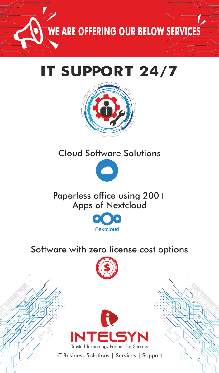 Intelsyntech's tweet image. #opensource #openstandards #opentechnologies #Sofware #Muscat #Oman #DigitalTransforamation #data #Cloud #business #Technology #business
