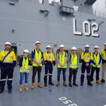 For mechanical engineering intern Bowen Zhang visiting   HMAS Brisbane &amp; HMAS Canberra was a career highlight. “It helped me recognise the projects I worked on in my internship made a difference &amp; are keeping people safe.”
Where could a career with Navantia Australia take you? 