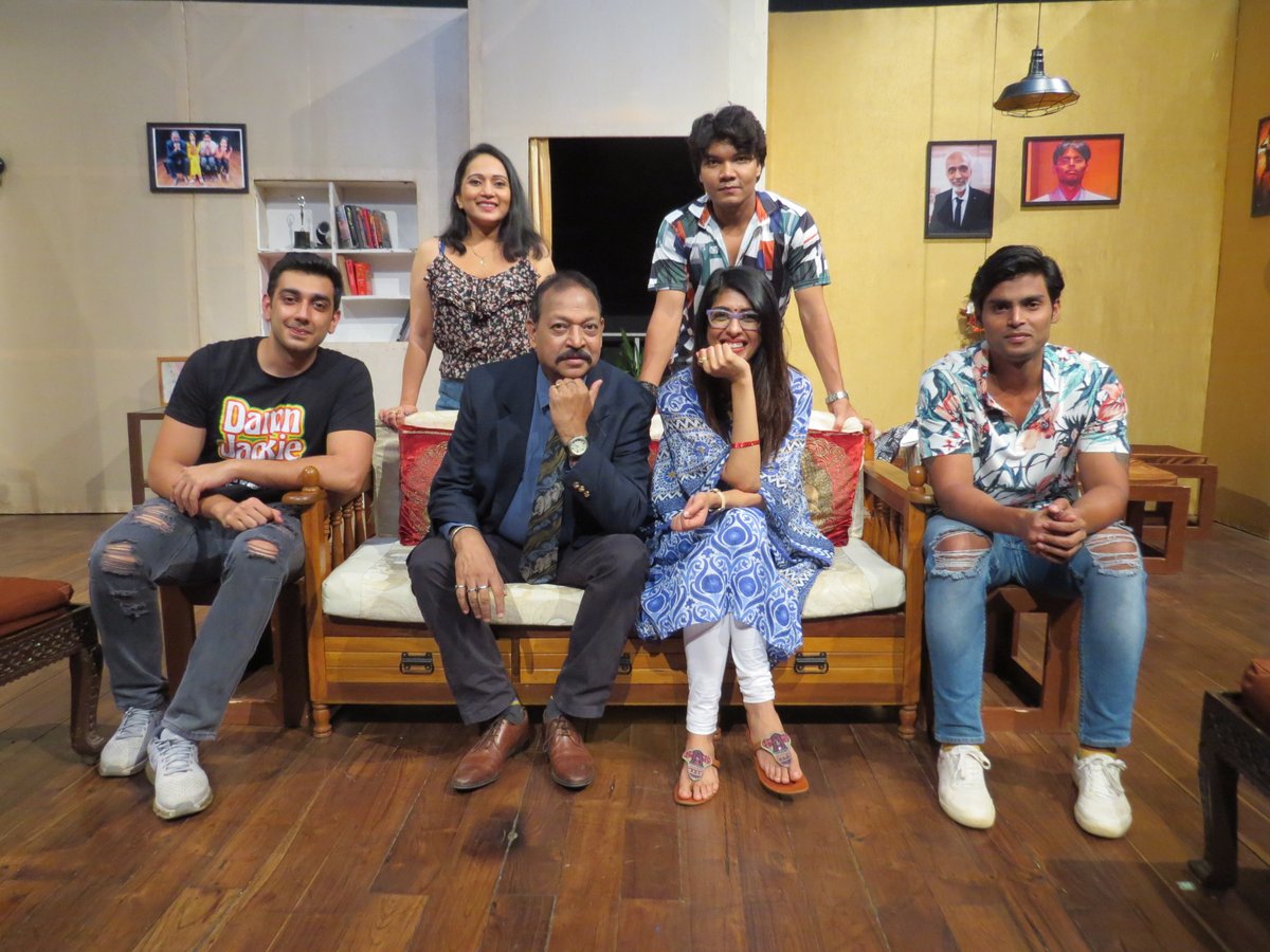katare_om's tweet photo. YATRI'S SUPER DUPER HIT HILARIOUS FAMILY SOCIAL.PERFECT FAMILY. AT NCPA ON 26th JUN AT 5 &amp; 8 P.M. OM KATARE AISHWARYA SAKHUJA,SAHIL RAVI,ADDITTI A NARKAR,HARSHAL SINGH,NAMAN MUKHERJI,INAYAT SAMI,PAVAN BHATIA RAMESH DADA,DIVYANI INVITE TO WITNESS THE PLAY.SEE YOU AT THE THEATRE https://t.co/bPsifqReJ0