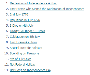 Frugaa's tweet photo. 13 Facts About the Fourth of July are listed below, for detailed information, read here: https://t.co/qWKNVIyDDu

#4thofjulyfactsandhistory #4thofjulyfacts #fourthofjuly #4thofjuly #blog https://t.co/VZEegtS8rq