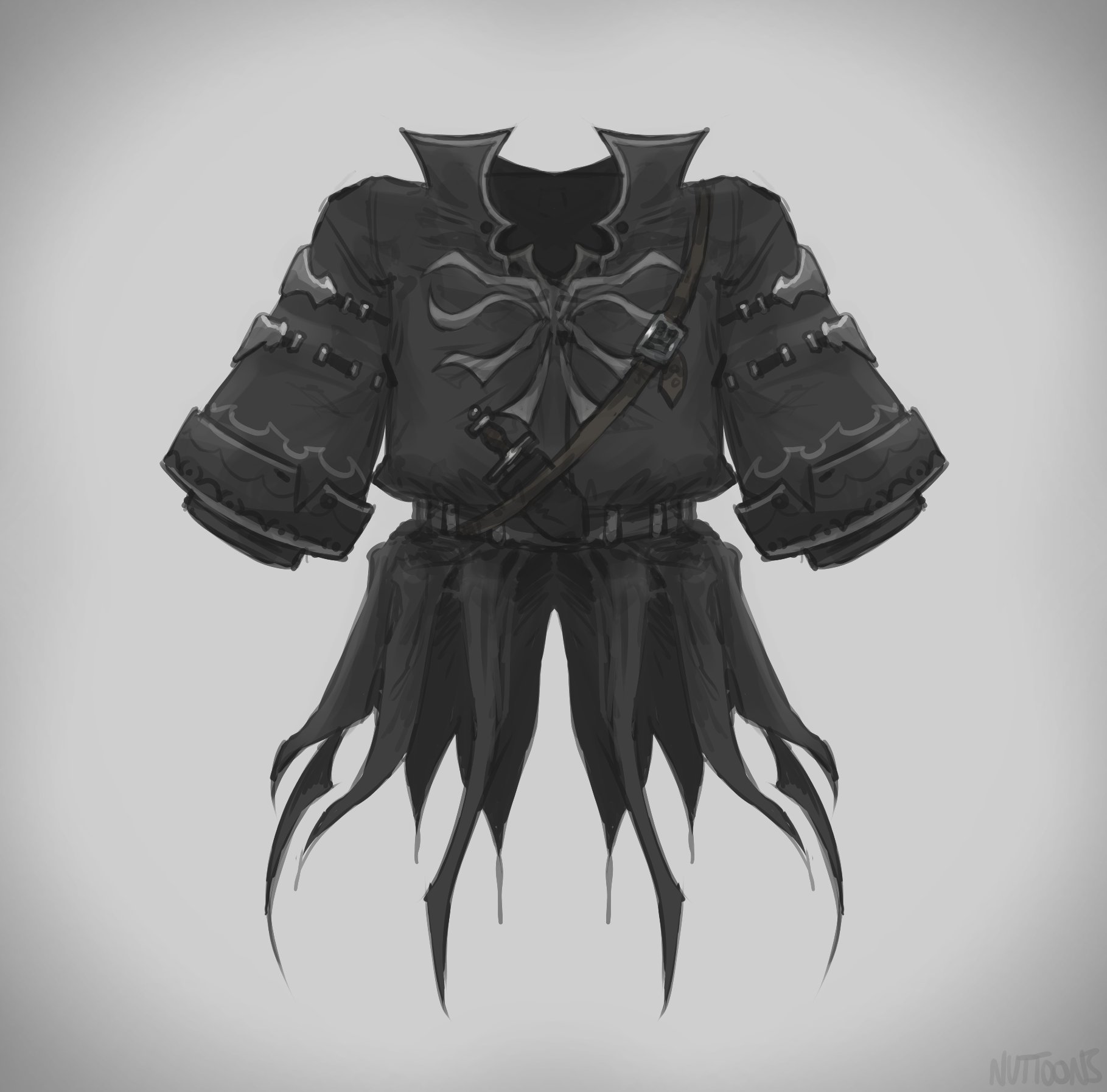 New Deepwoken armor [Mist Assassins Cloak] 