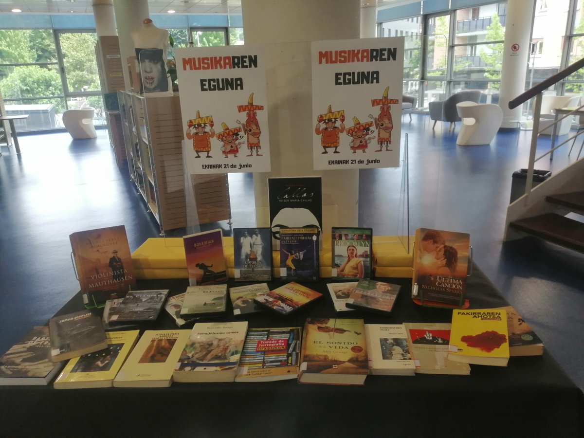 amoreliburutegi's tweet photo. 21 de junio: DÍA de la MÚSICA https://t.co/axsIqgwJGN