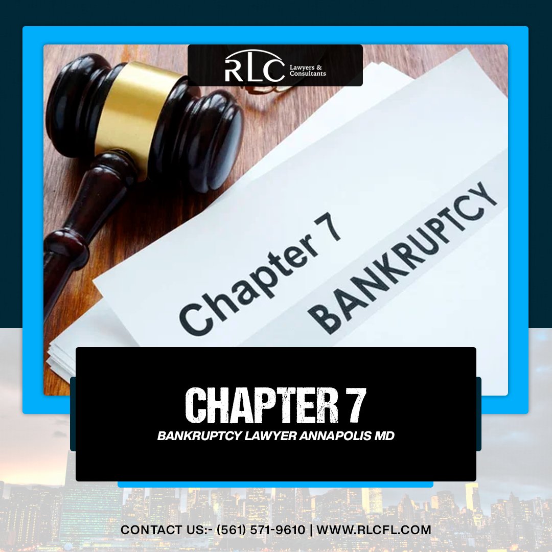 rlcfllawyers's tweet photo. If you're considering filing for bankruptcy, you need a chapter 7 bankruptcy lawyer in Annapolis, MD, who can help you navigate the process and protect your interests. That's where we come in. https://t.co/gp8a44gqT8

#bankruptcylaws #attorneys #chapter7bankruptcylaw https://t.co/wm82q7IN1w