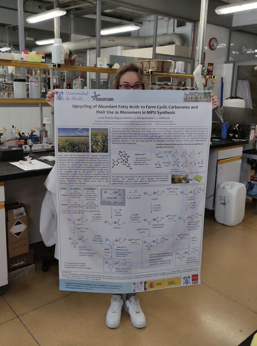 lucilu_o13's tweet photo. Motivated and excited chemistry fan👩🏼‍🔬!!!!!
Almost ready for @BienalGranada22 😊#Soscatcom #RSEQ https://t.co/m7qYJBl5RL