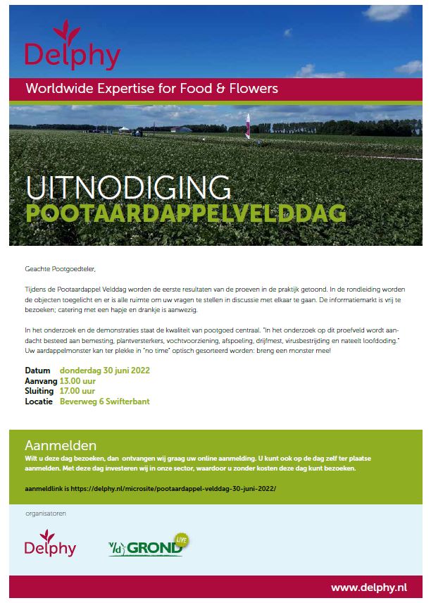 Delphy Akkerbouw Onderzoek tweet media