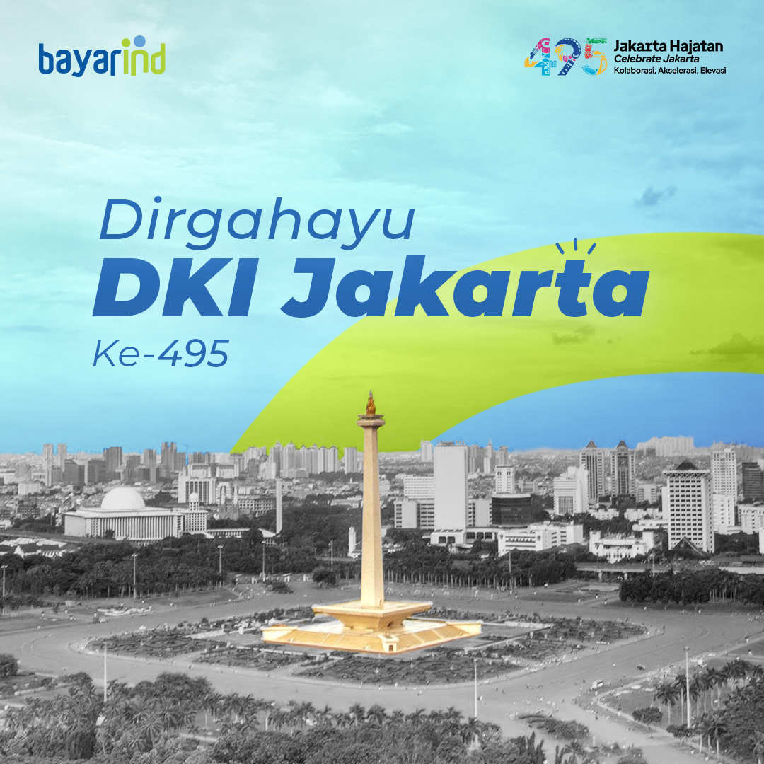Selamat ulang tahun untuk kota kita tercinta, DKI Jakarta, yang ke 495. Semoga tetap terjaga budayanya &amp; sejahtera rakyatnya.