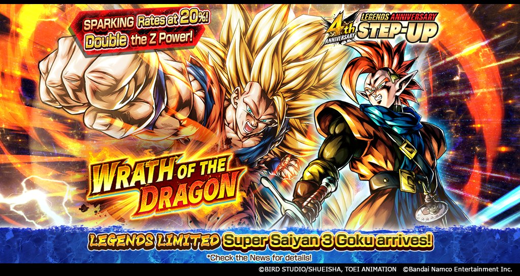 DRAGON BALL LEGENDS] 4th Anniversary PV Super Saiyan 3 Goku 