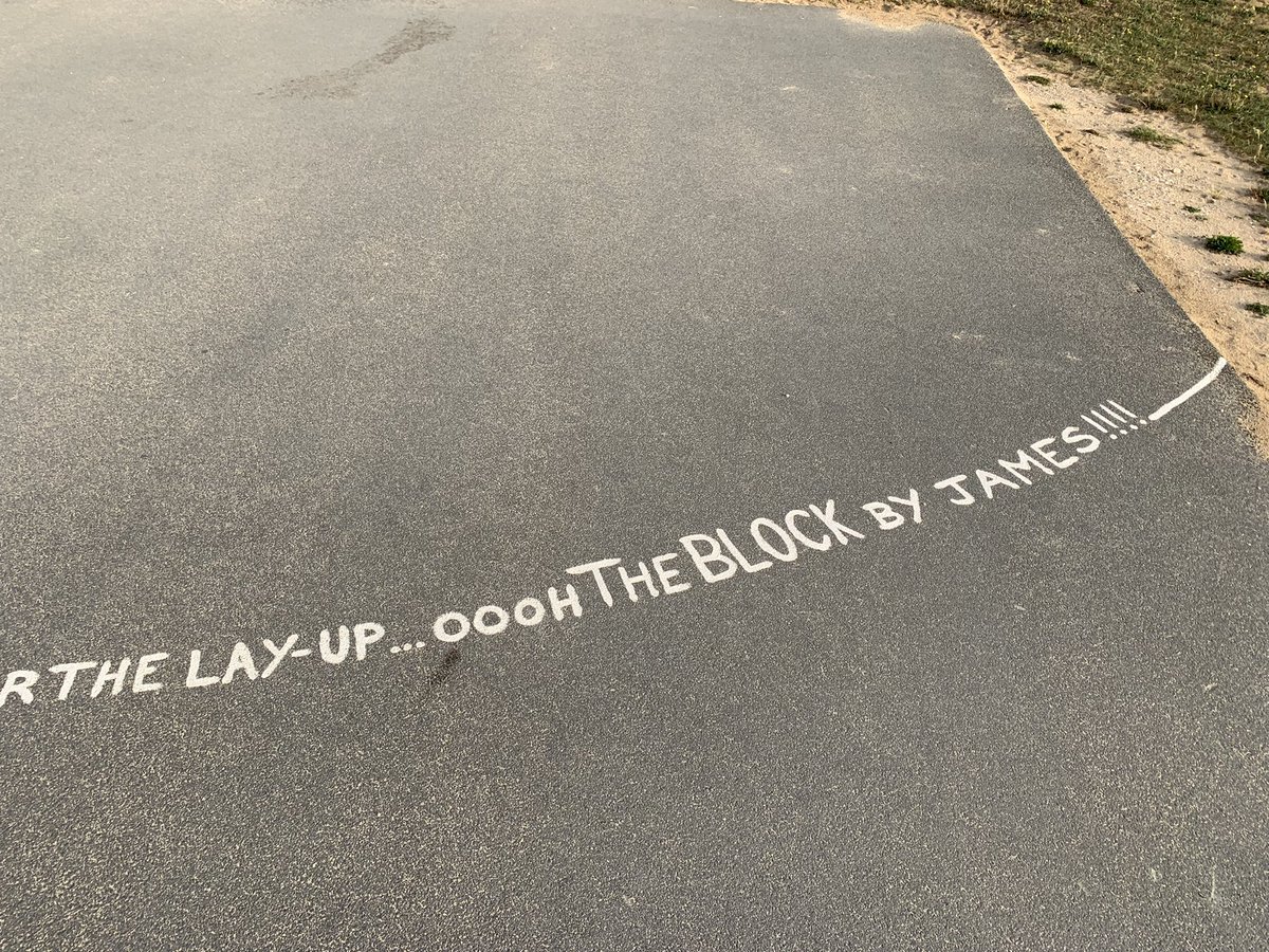GeoffHenshaw's tweet photo. The French know how to do it - a gorgeous location for an outdoor court and the coolest three point line I have ever seen - the play call on the @KingJames block during the 2016  @NBA Finals transcribed …. gives a person chills it was so cool! #france #basketball https://t.co/9F00swDwnp