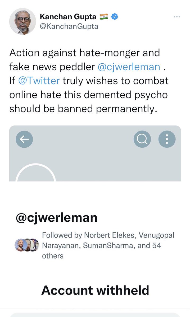 حسب @cjwerleman وزير اعلام الهند يتهم الاسلام بايديولوجية كراهية يجب الرد على الحاقد لانه الان يحارب بعض الناشطين الغربيين الذين يفضحون الاسلاموفوبيافي العالم بماان الهند تكره الاسلام والمسلمين الى هذا الحد لماذا لها علاقات تجاريةوسياسية مع الدول الاسلامية؟ #إلارسول_الله_يامودى