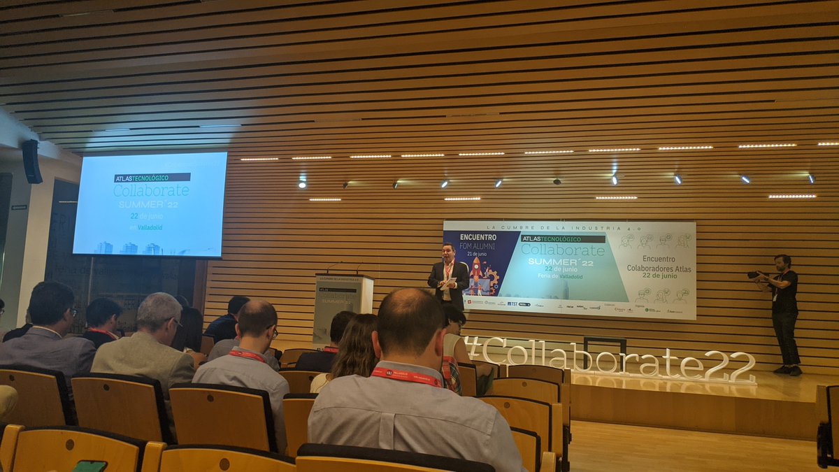 Disfrutando del #CollaborateSummer22 en la siempre maravillosa Valladolid 🙌🏻 Gracias a @AtlasTec por hacerlo posible 👏🏻