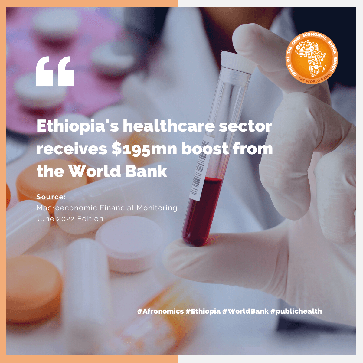 AlbertZeufack's tweet photo. The World Bank has provided $195mn in financial grants to support Ethiopia's healthcare sector, with particular emphasis given to intensifying the country's COVID-19 vaccination efforts, the Ethiopian Ministry of Finance announced. #Afronomics #Ethiopia  #WorldBank #publichealth https://t.co/1rOHmRcnvk