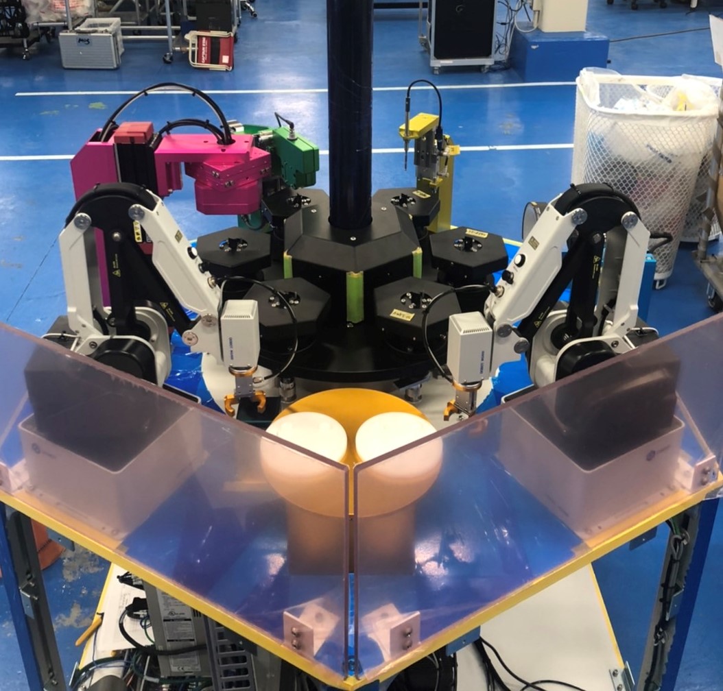 TechShareStore's tweet photo. 本日6/22～24まで東京ビッグサイトで開催中の「日本ものづくりワールド」にて、弊社パートナーの株式会社MOS(@mos_seimitsu)様より、DOBOT MG400を展示しております！

#日本ものづくりワールド
#計測・検査・センサ展
#東京ビッグサイト https://t.co/7NwPr3S2Rb