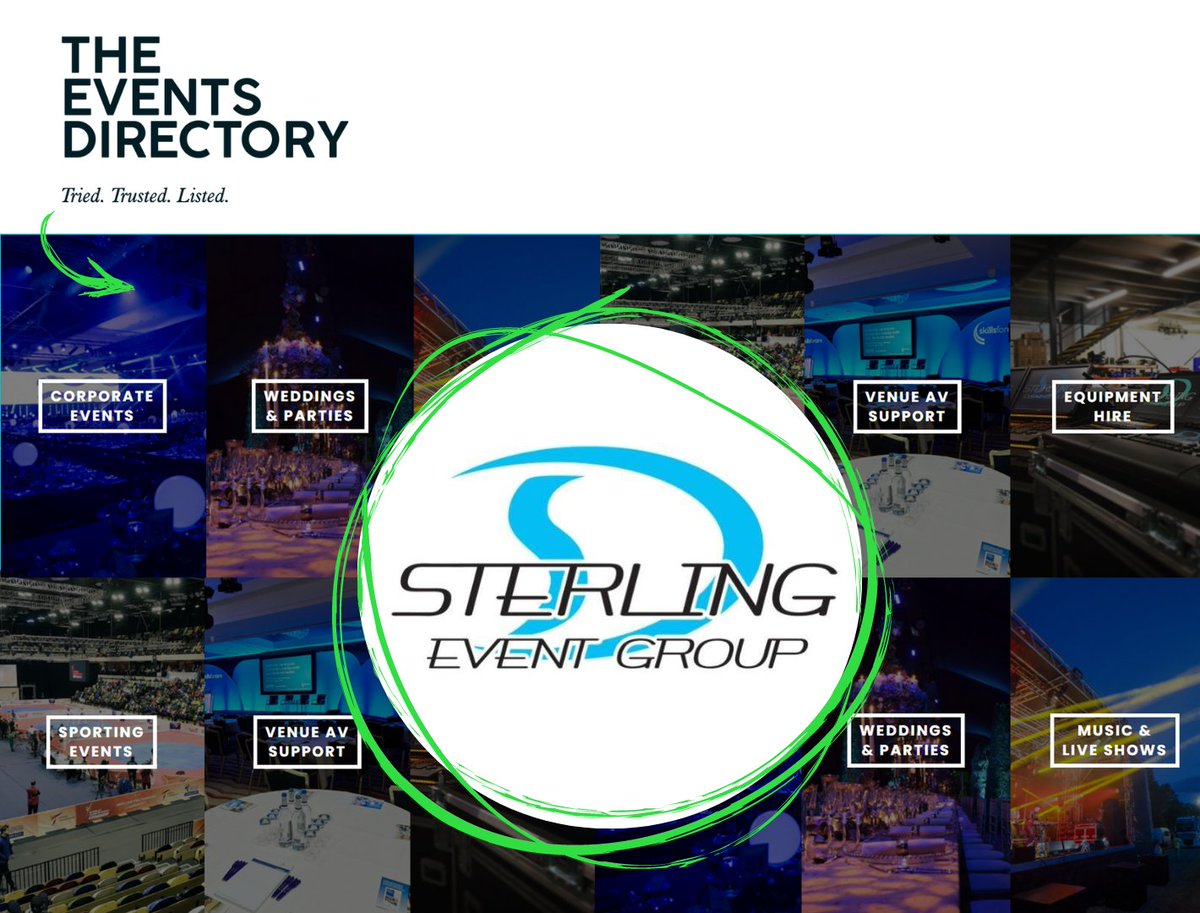 Looking for technical support for your live or virtual event? Give Sterling Event Group a call. Equipment hire, full tech support, virtual studio, website production - they do it all! 

theeventsdirectory.com/profile/sterli…

#events #eventsupplier #techsupplier #theeventsdirectory #eventprofs