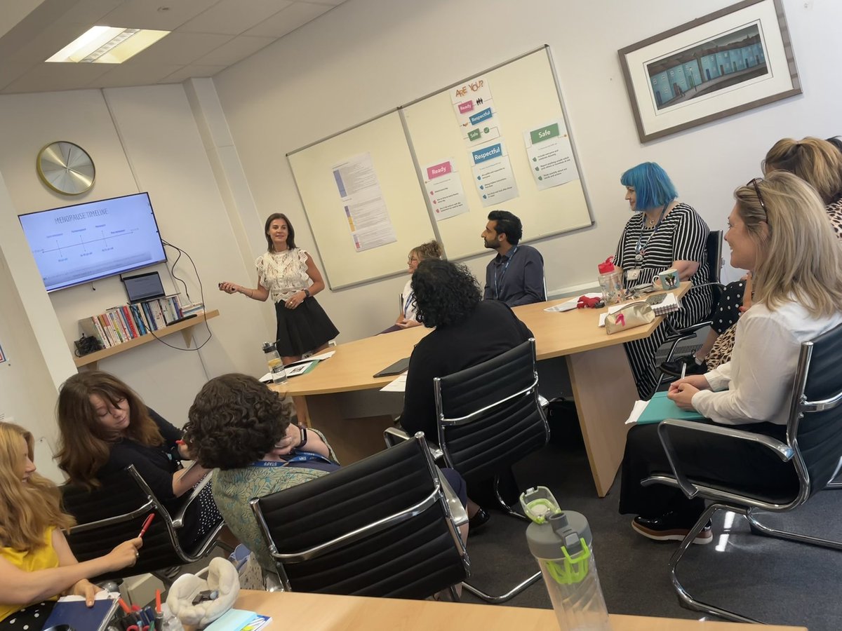 sb_wellbeing's tweet photo. Start of a new Menopause Ambassador course at @CoopAcademies Priesthorpe. Looking forward to the next few weeks. #menopauseatwork
#Menopause https://t.co/tLMiWjnay5