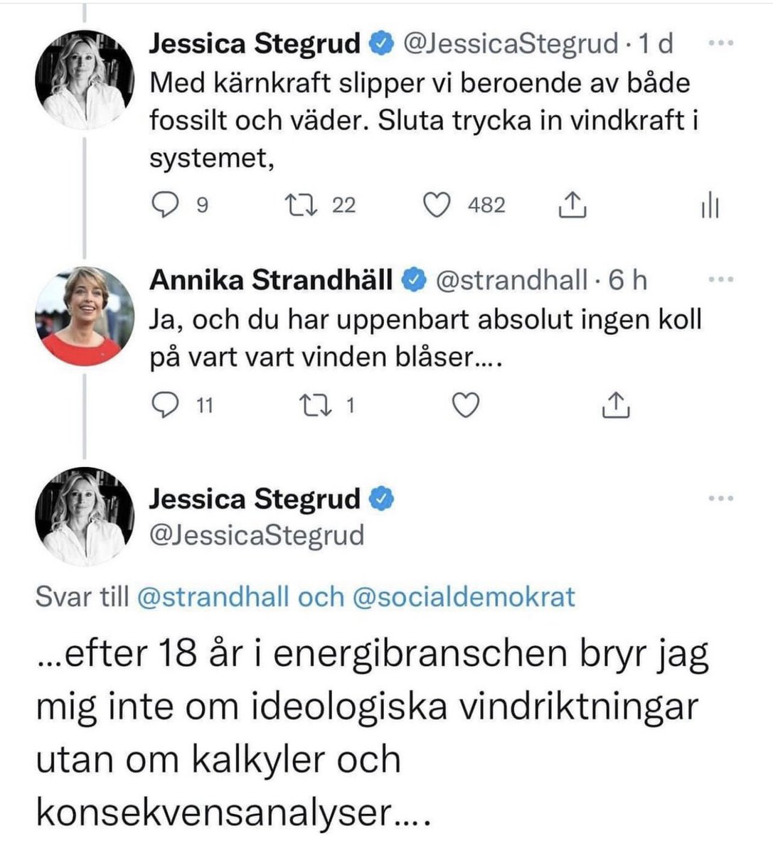 JessicaStegrud's tweet photo. Okunnig, arrogant, självgod minister. Sverige behöver något helt annat. https://t.co/gcfS00PERP