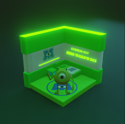 ReveNewYou's tweet photo. ๐ขNFT Snag Alert Just added this Bad Boy to my #NFTcollection ๐๐ฝ @levinlight1
Ethereum Room #247 (Mike Wazowski Edition) ๐ฅ
#NFTcommunity #NFTart #NFTartists #NFTs #NFTsale #Ethereum #polygon #ETH #MATIC #jpegcollector #metaverse #web3 #web3community https://t.co/ZizZpCrBg4