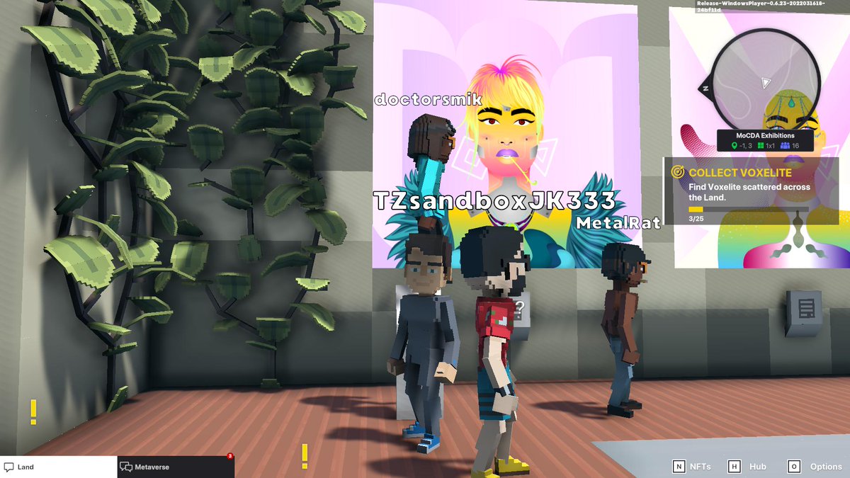 GavinParr14's tweet photo. @TheSandboxGame @worldofwomennft I just participated in the #TheSandbox weekly contest for a chance to win 200 mSAND! I found the art piece, check out my screenshot below!
👇 https://t.co/Vff3vJxlnc