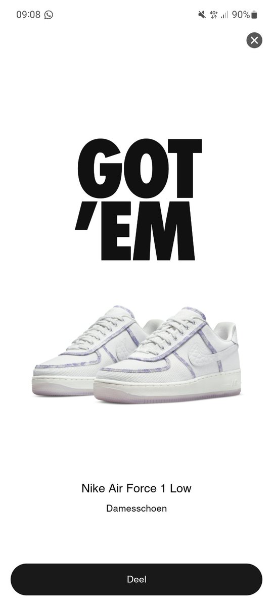xElenaaaa_'s tweet photo. Nike airforce 1 Lavender ^  #gotem #Nike #airforceone https://t.co/kqtTCKVdKs