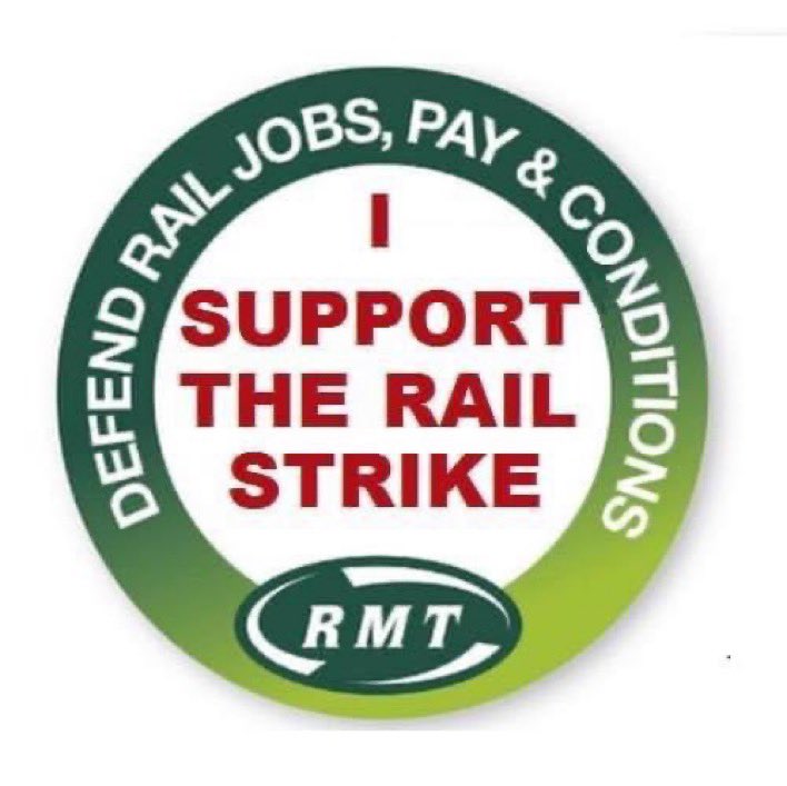 #SupportTheRailWorkers Photo,#SupportTheRailWorkers Photo by Talacre 55,Talacre 55 on twitter tweets #SupportTheRailWorkers Photo