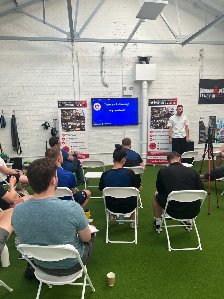 FootballFitFed's tweet photo. Thank you to @will_hayler &amp; @GoPerformUK for hosting our #networkingevent last night

Some brilliant group discussions &amp; superb presentations from @ollieharrington &amp; Callum Stratford

Special thanks to @BLKBOXFITNESS @rezzil &amp; @TheGoodPrepHQ for all their support 👊 https://t.co/gZTr6ZPA1O
