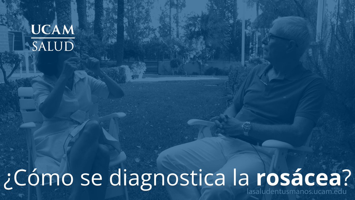 ¿Cómo se diagnostica la rosácea?

Nos lo cuenta la especialista en medicina familiar y comunitaria, la Dra. Berta Sánchez
youtu.be/Iz8bNgJoLh4