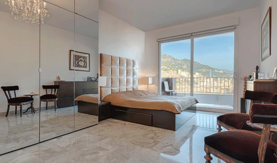 Four room apartment fully renovated, located in a peaceful area of the Jardin Exotique. ✨

This property will convince you by its modern and up-to-date design, as well as its splendid view on the Cap Martin. 

#interiordesign  #contemporary #realestate #monaco #dottaimmobilier